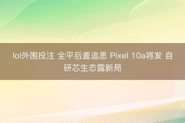 lol外围投注 全平后盖追思 Pixel 10a将发 自研芯生态露新局